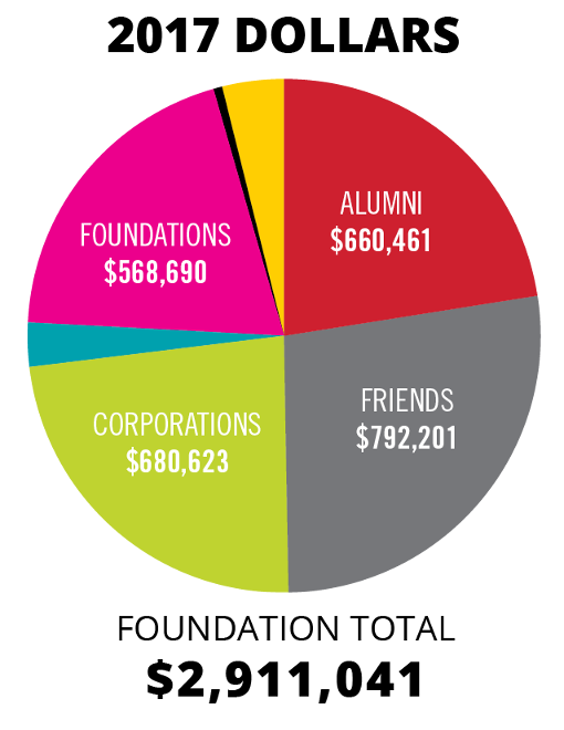 Total Donors: 2,976