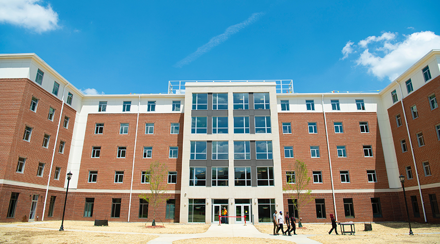 Outside view of Covington Hall