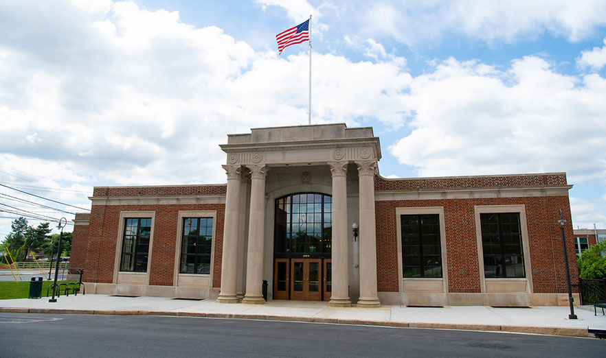 A exterior view of Union Station