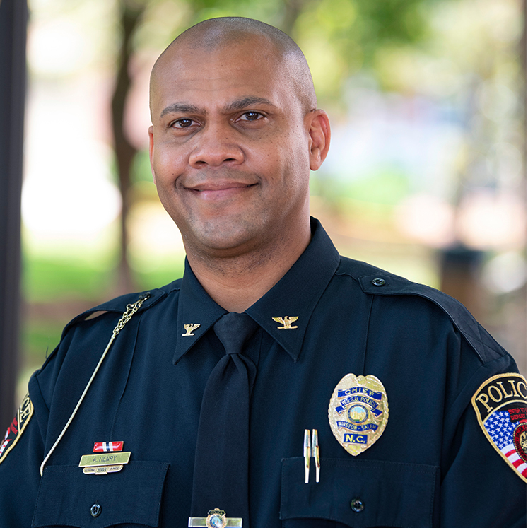 WSSU Police Chief Henry headshot