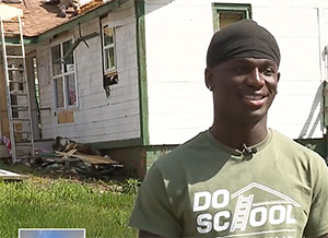 a man from Go School, smiling