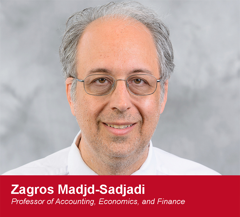 Zagros Madjd-Sadjadi, Professor of Accounting, Economics, and Finance